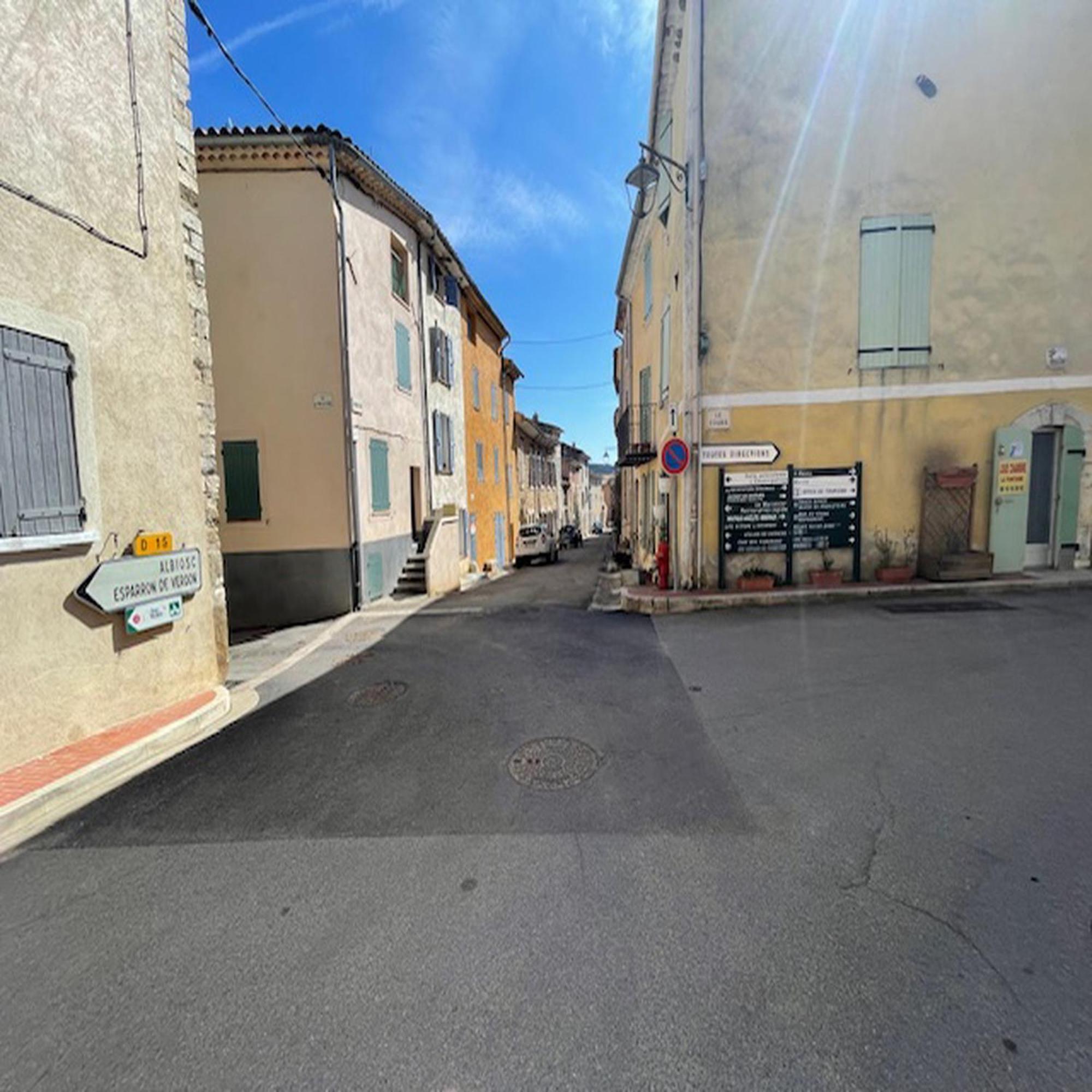 Maison De Village Centre Quinson Esterno foto